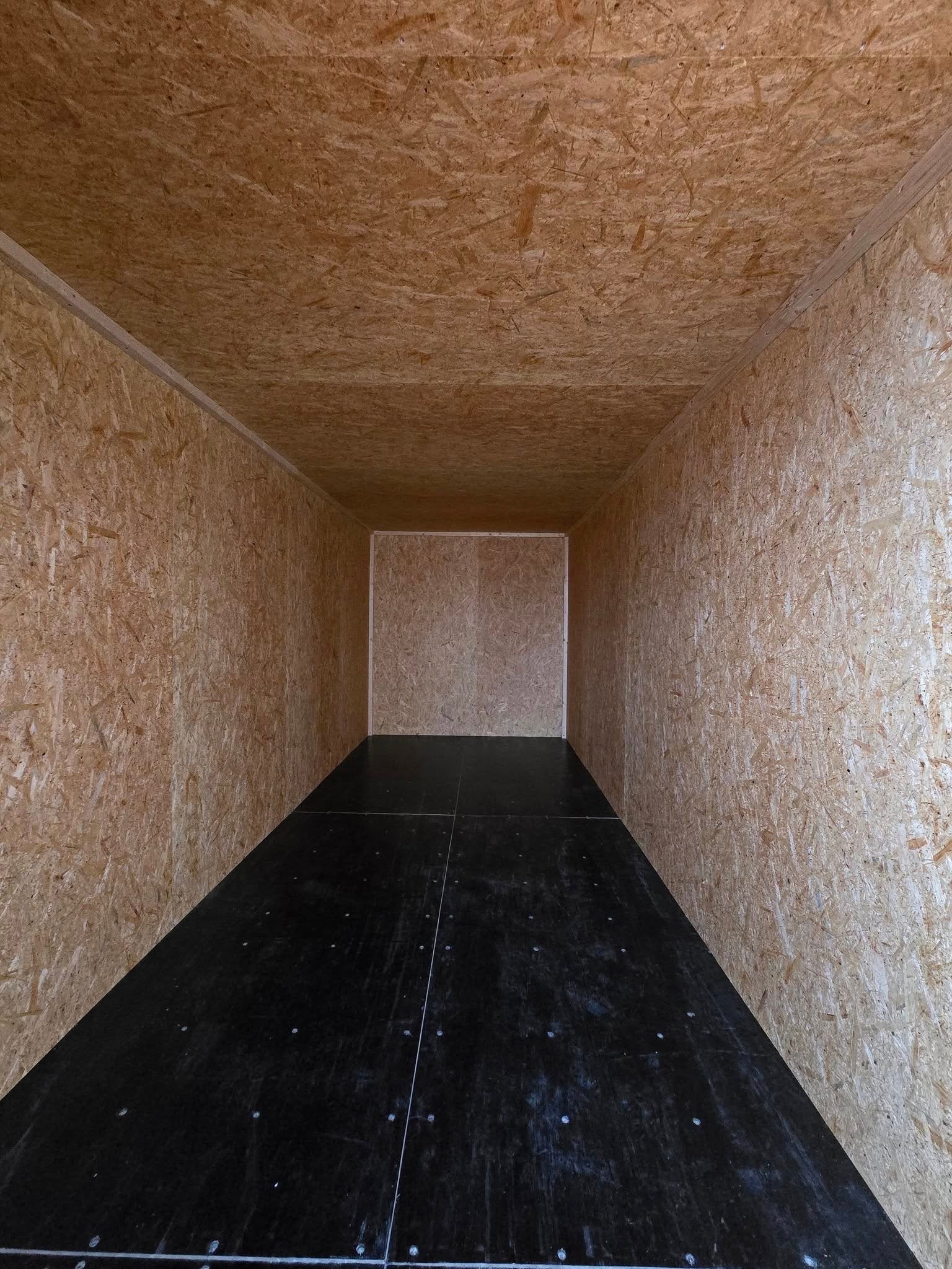 Isoleret container hvid indeni