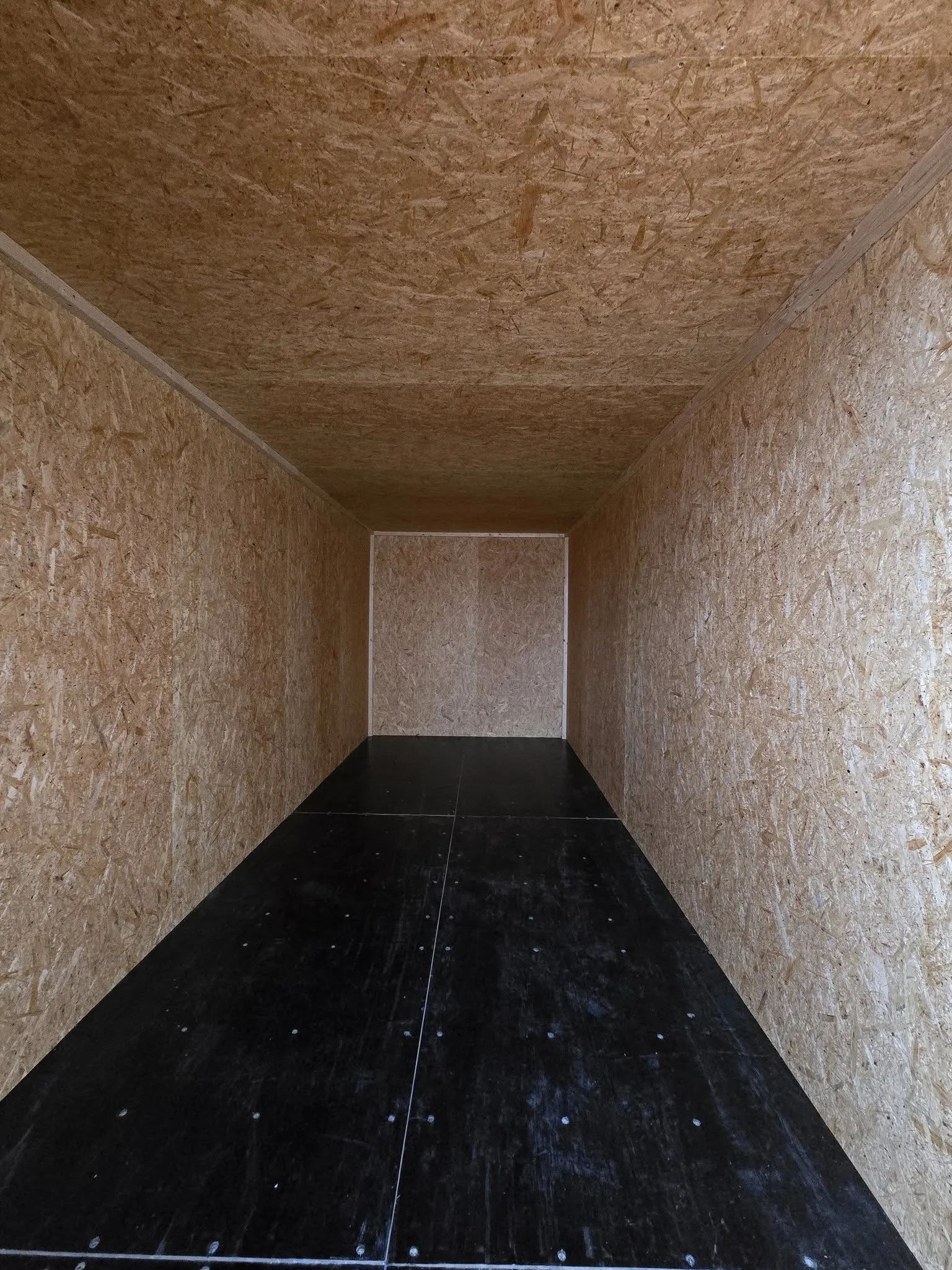 Isoleret container hvid indeni