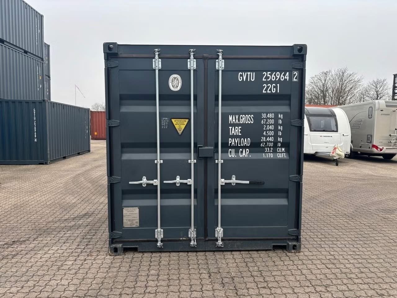 20 fods isoleret container facade donnees