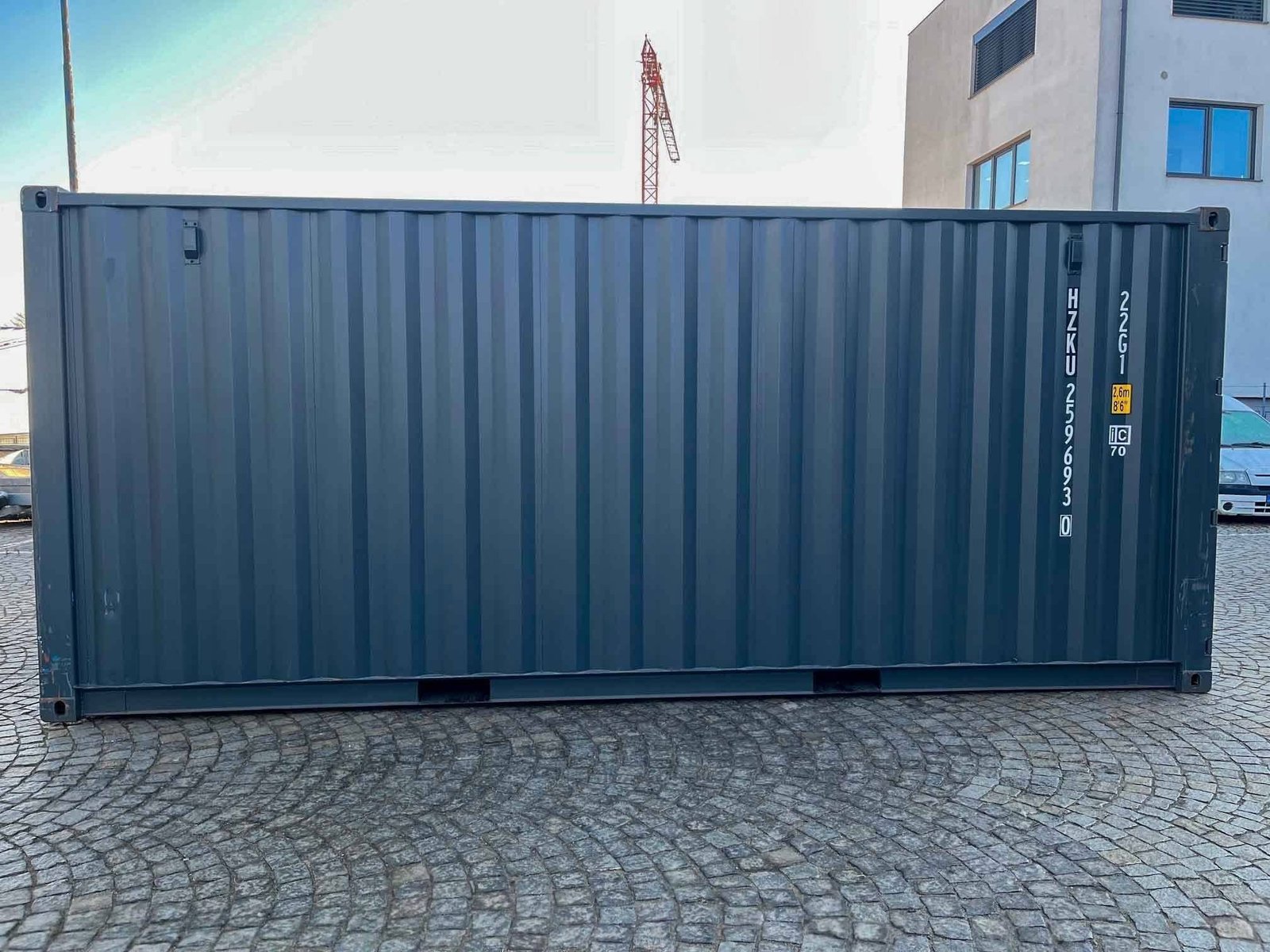 20 fods container laterale