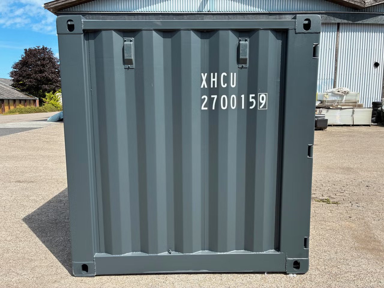 6 fods container dør