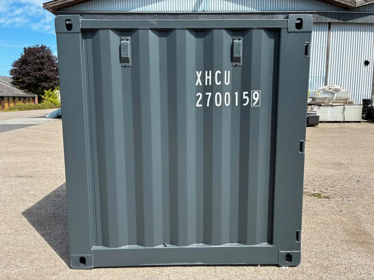 6 fods container dør