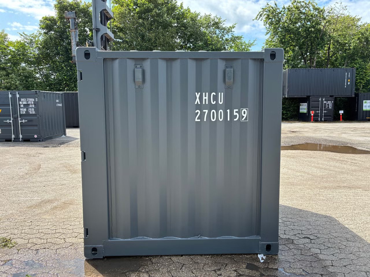 6 fods container side