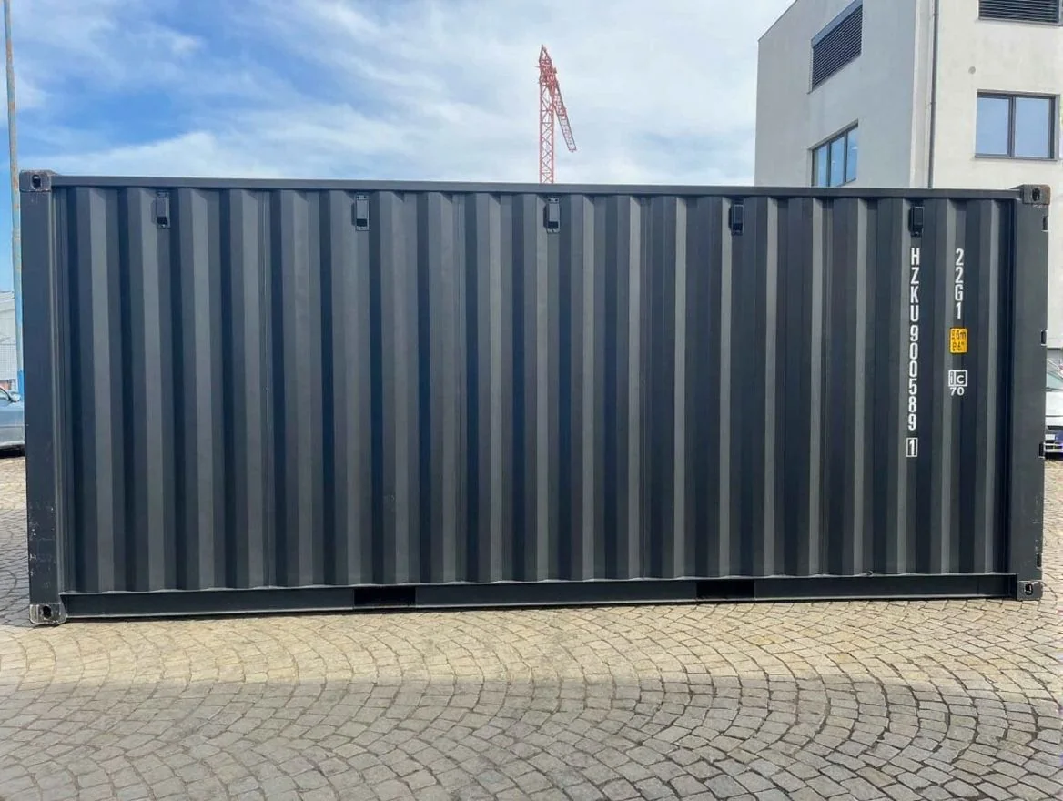 8 fods container hvid interieur