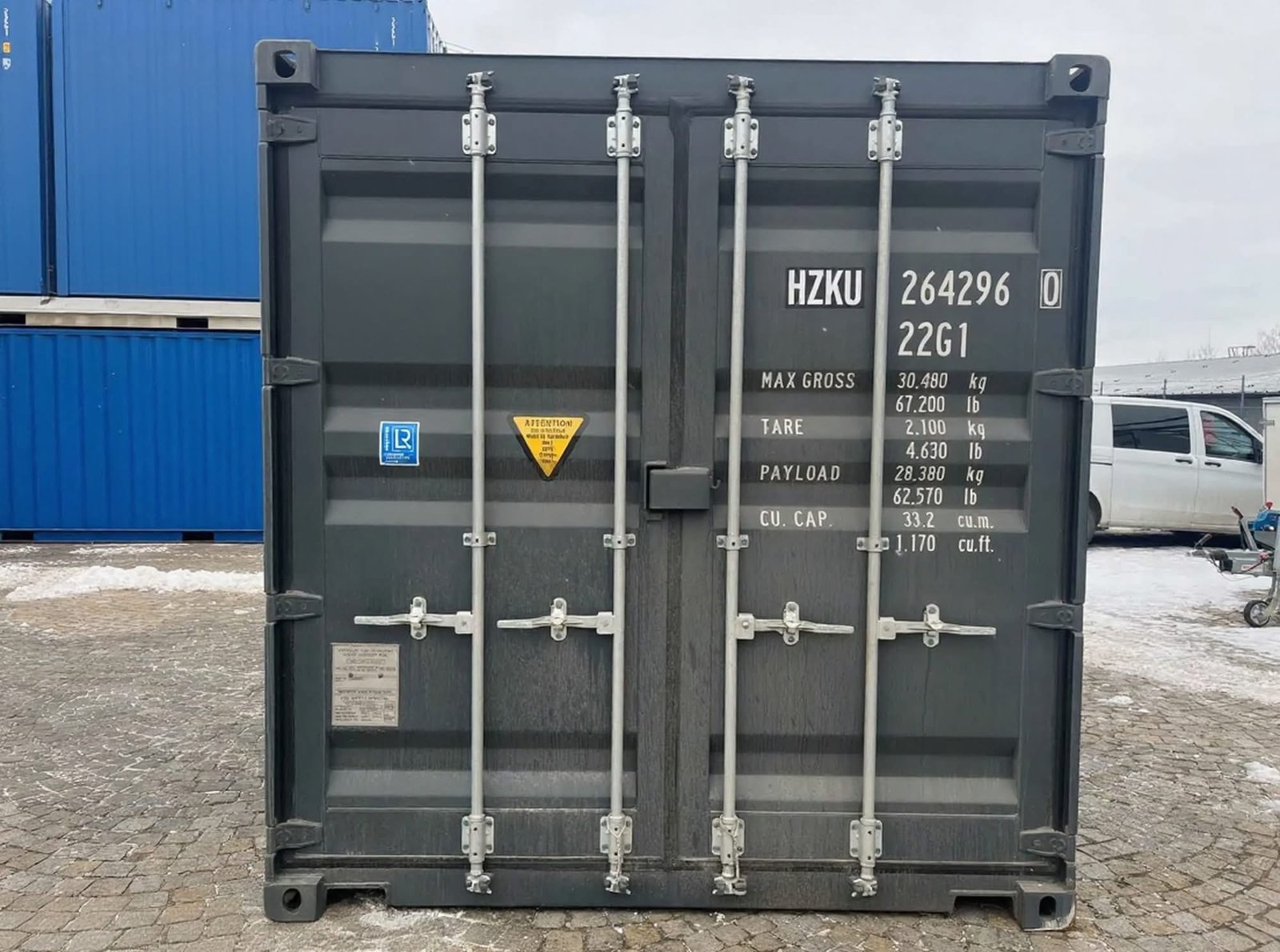 20 fods container facade donnees