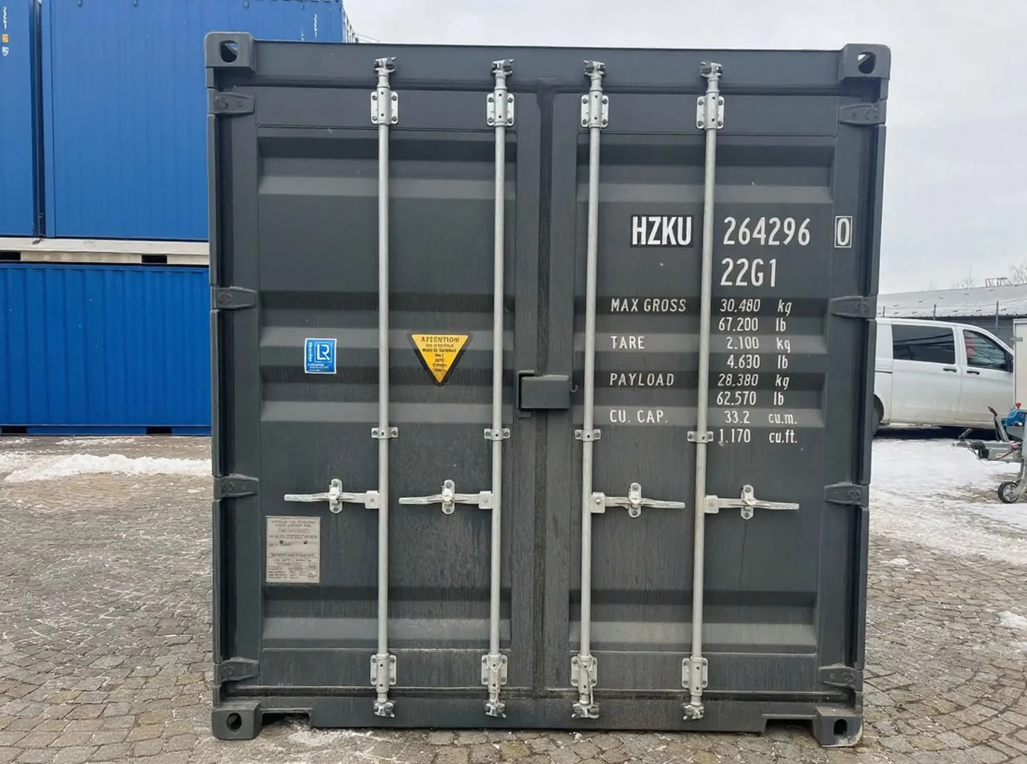 20 fods container facade donnees