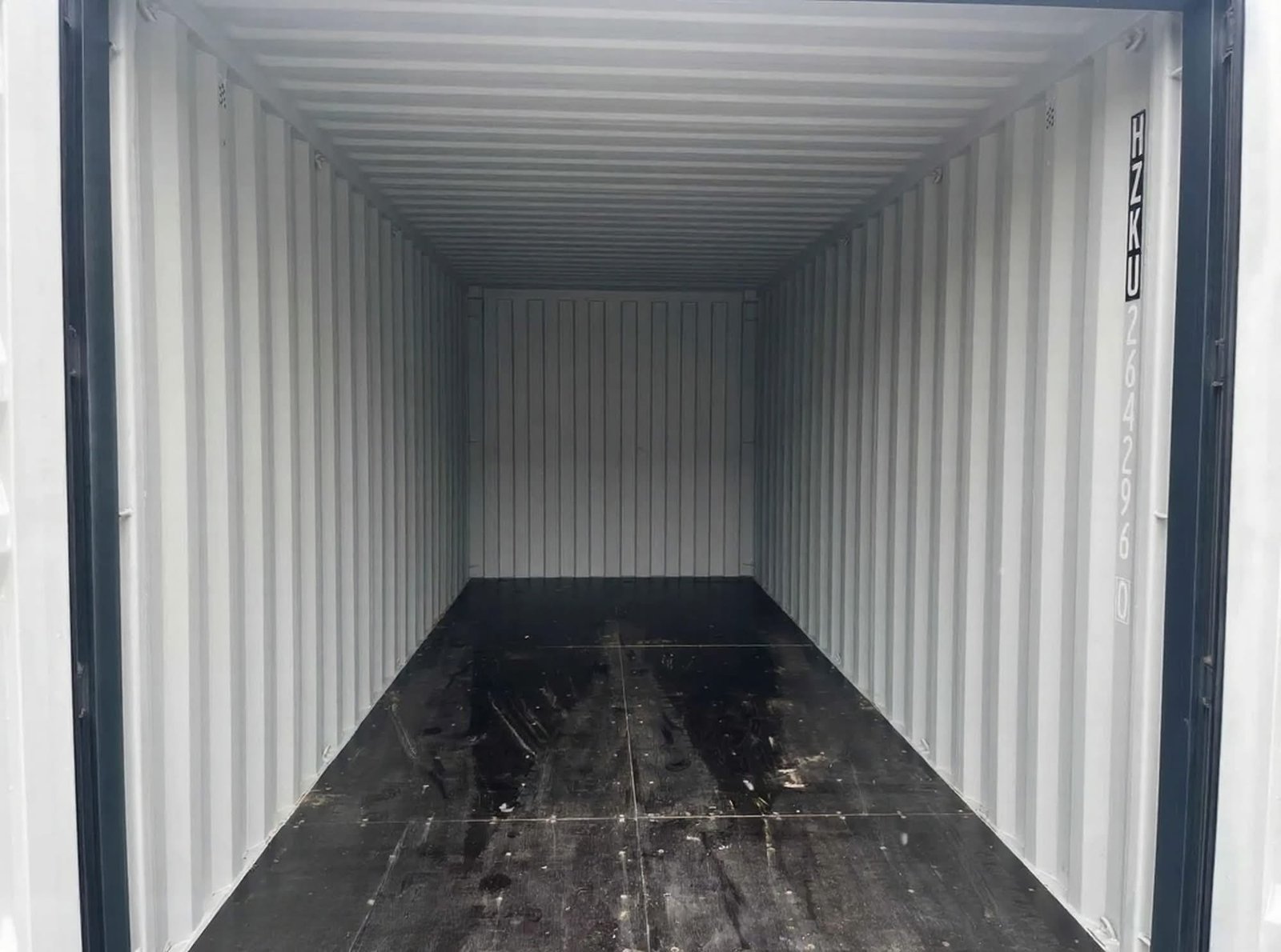 20 fods container interieur