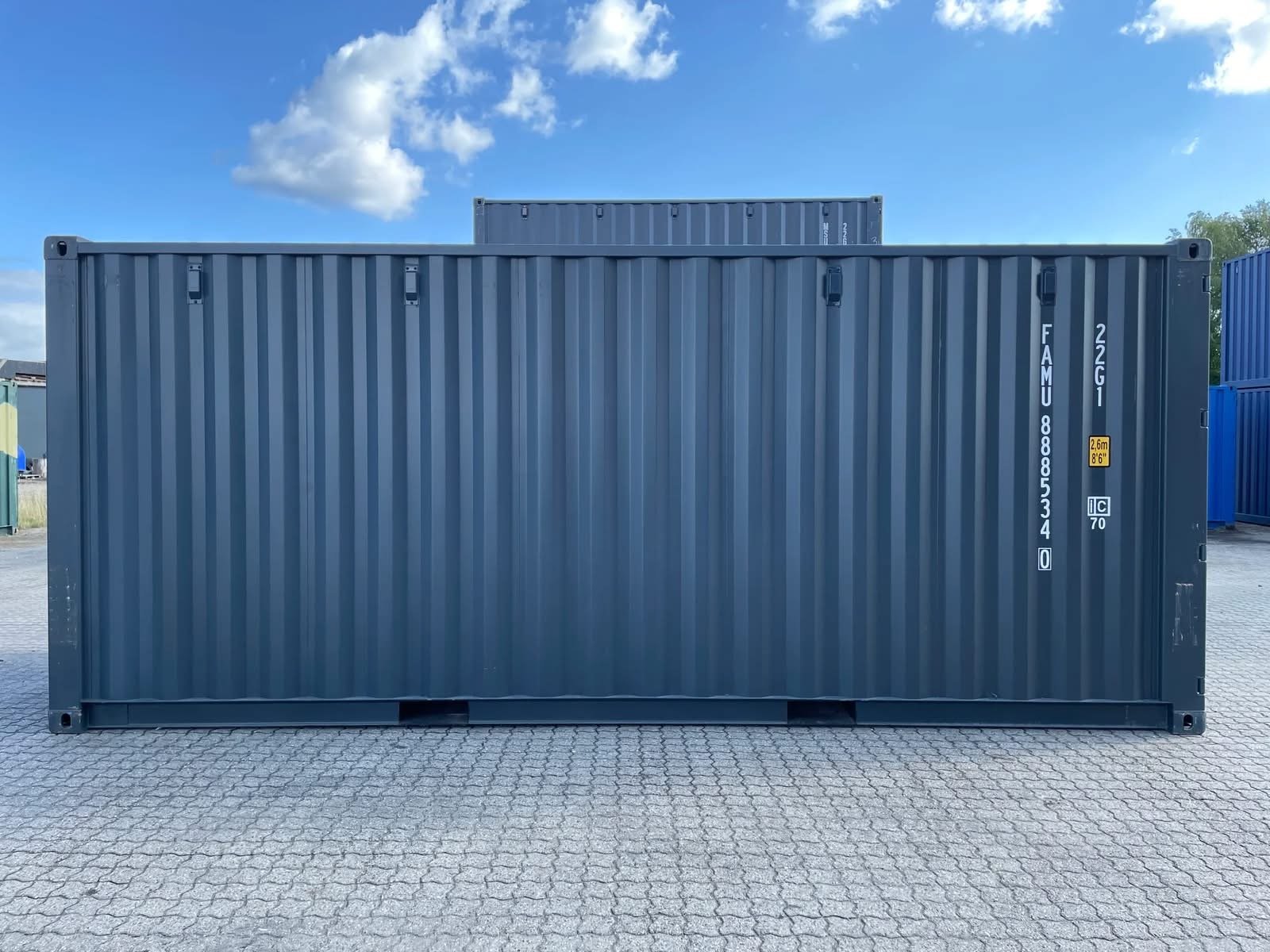 20 fods container vue cote
