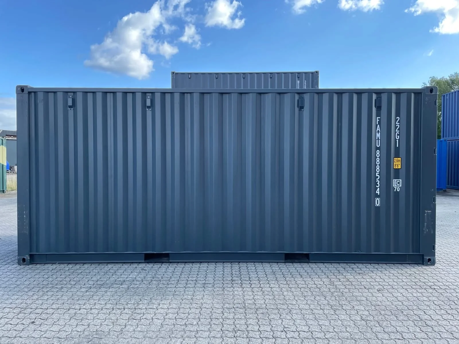20 fods container vue cote