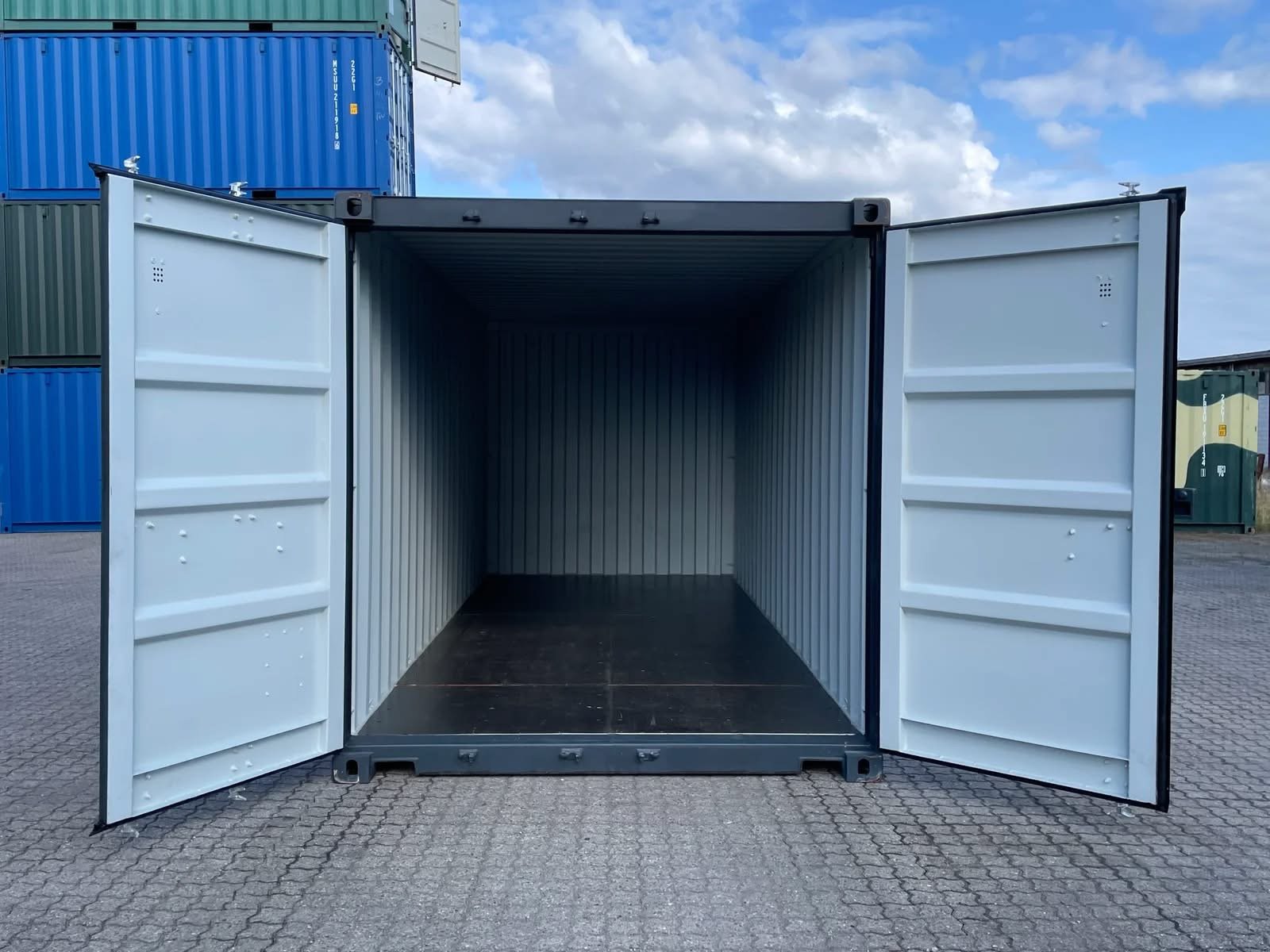 20 fods container porte ouverte