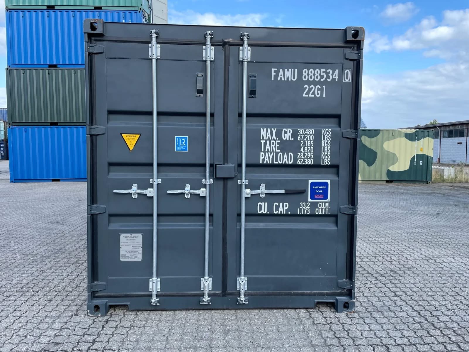 20 fods container facade donnees