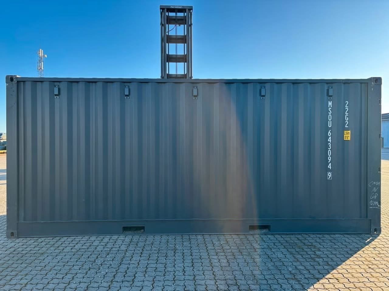 20 fods container sort latérale sans ouverture