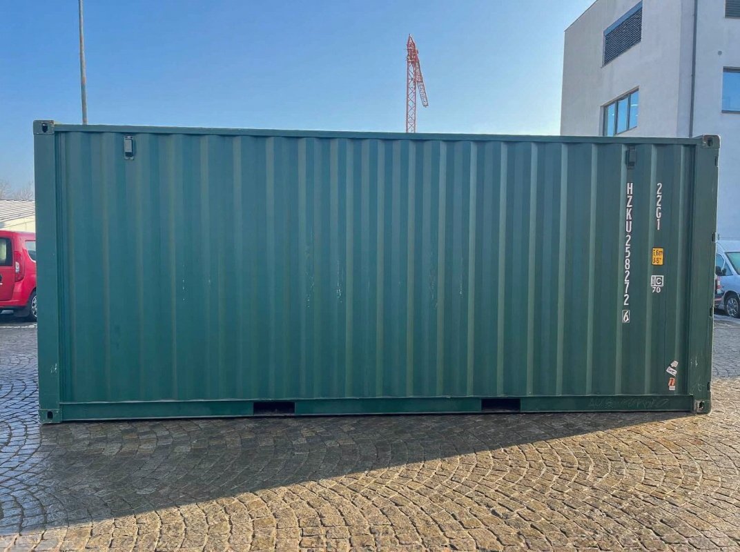 20 fods container groen side2