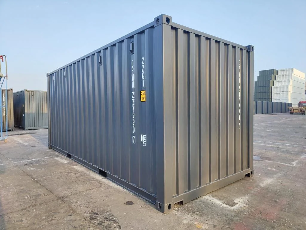 20 fods container sort RAL9005 top